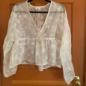 Wilfred Peplum Blouse (M)